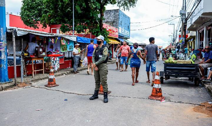 Com rua da Feira do Maiobão interditada nos fins de semana, feirantes e população terá mais segurança e conforto