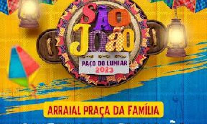 Confira as atrações do Arraial da Praça da Família, no Maiobão, deste final de semana; Confira a programação...