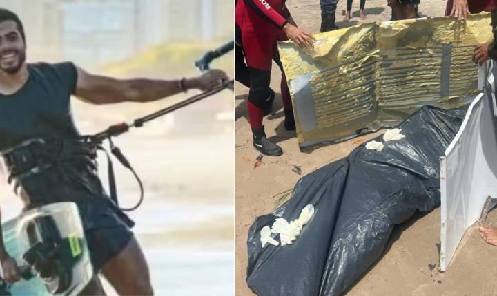 Corpo de kitesurfista desaparecido é encontrado na Praia do Bonfim