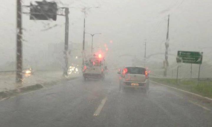 INMET alerta para chuvas intensas nesta sexta-feira (24) no Maranhão