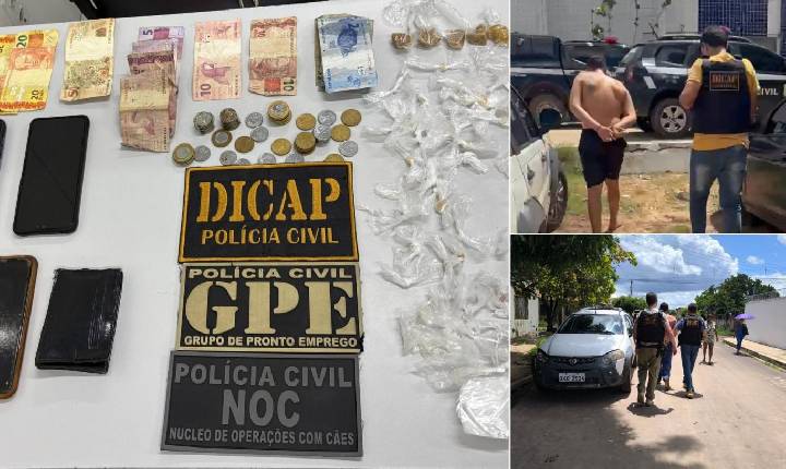 Irmãos gêmeos são presos por tráfico de drogas em Timon