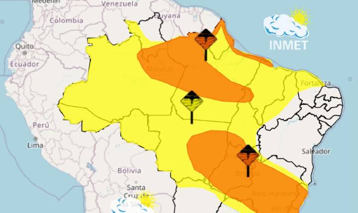 Maranhão tem alertas de chuvas intensas nesta sexta (13)