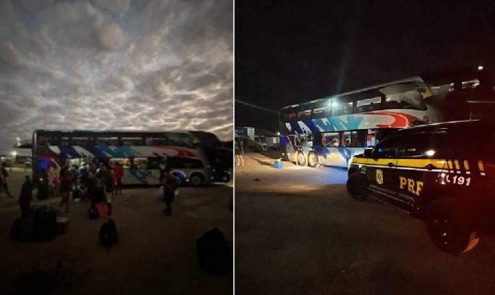 Ônibus irregular é apreendido em São Paulo com trabalhadores maranhenses