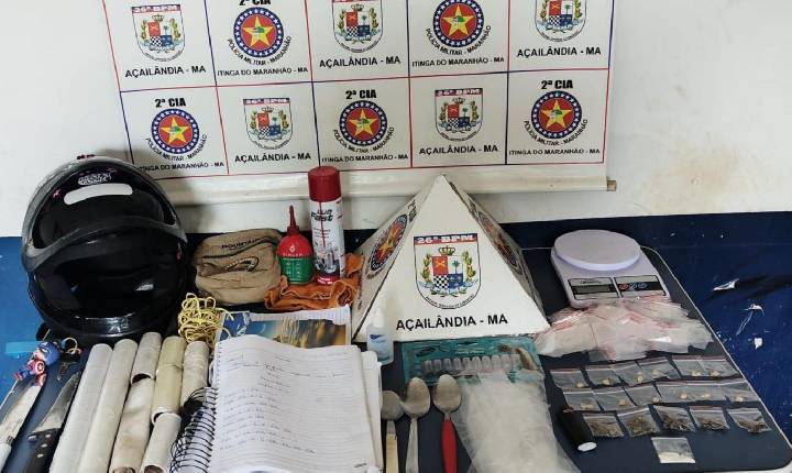 Polícia identifica laboratório clandestino de drogas em Itinga