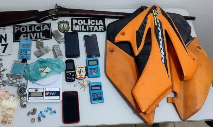 Polícia prende 7 pessoas por organização criminosa, em Bacuri