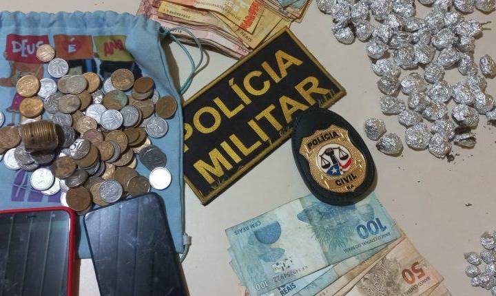 Polícia prende dois homens que aliciavam menores de idade para o tráfico de drogas no Maranhão