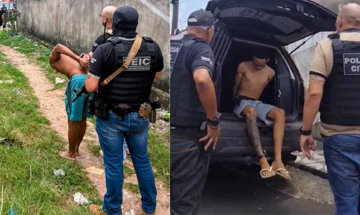 Polícia prende três suspeitos de roubos a casas em São Luís