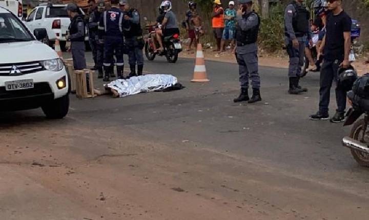 Policial Militar morre em acidente de moto na Estrada de Ribamar, o acidente aconteceu na manhã desta segunda (12)