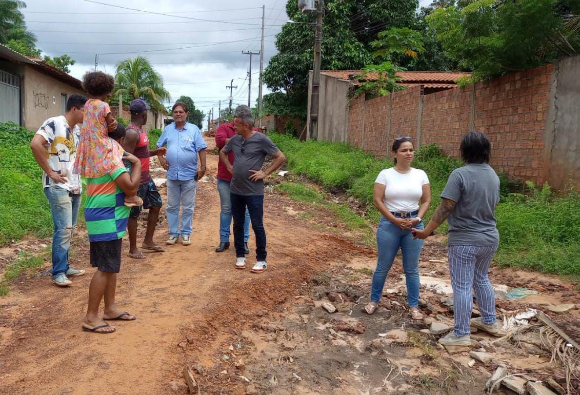 Prefeitura de Paço do Lumiar inclui Bairro Tiago Aroso no Programa de Recuperação de Vias Públicas