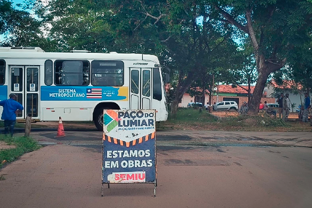 Prefeitura de Paço do Lumiar avança na restauração de corredores de transporte