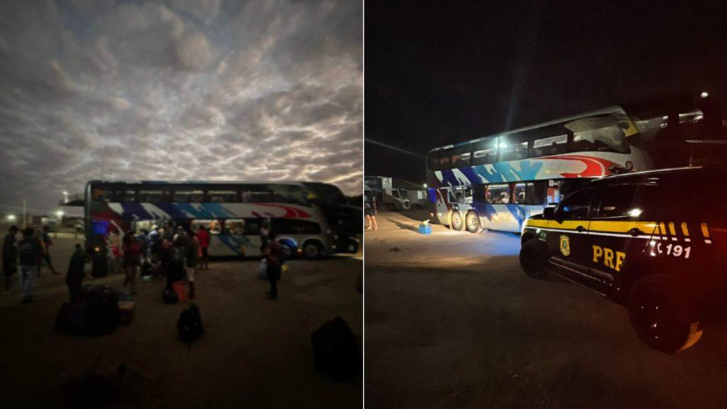 Ônibus irregular é apreendido em São Paulo com trabalhadores maranhenses