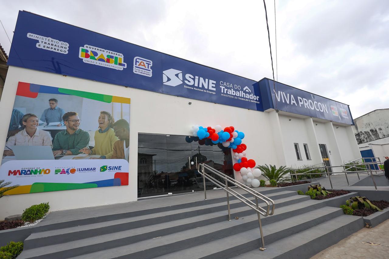 Prefeitura de Paço do Lumiar inaugura nova unidade do SINE Casa do Trabalhador e VIVA/PROCON na Avenida 12