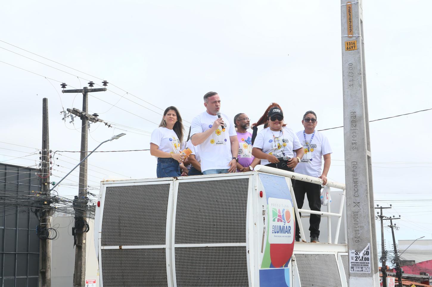 Paço do Lumiar realiza caminhada em alusão ao Maio Laranja