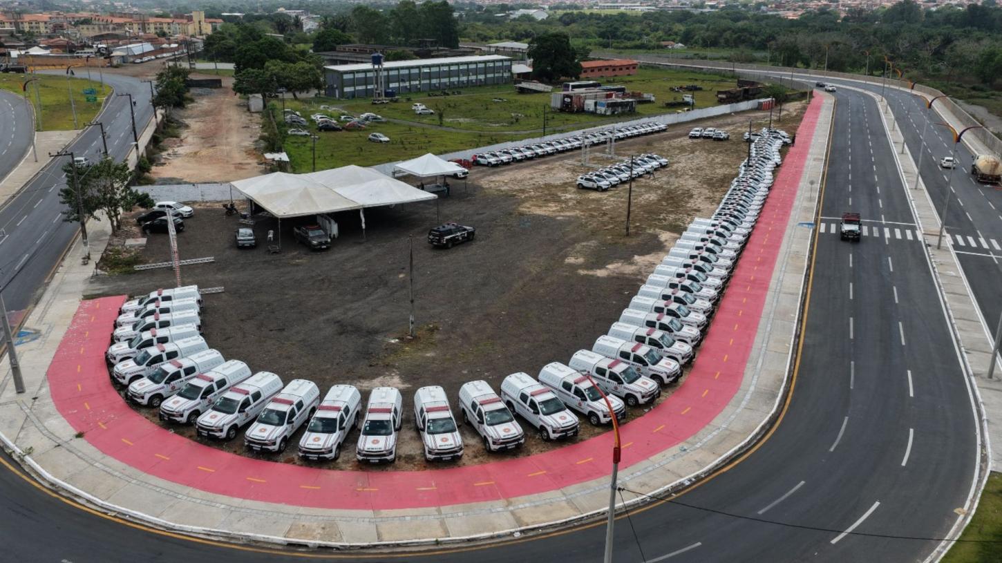 Mais de 100 viaturas são entregues para reforçar policiamento em 19 cidades do MA