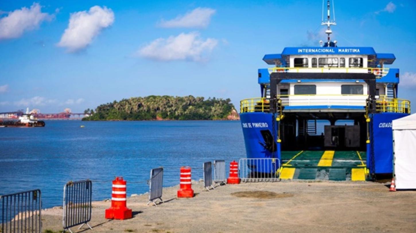 Manutenção no ferryboat Cidade de Pinheiro é prorrogada e viagens seguem suspensas até sexta (7)